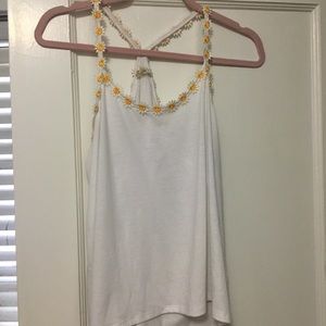 Racerback Daisy Top